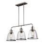 Feiss HOBSON FE-HOBSON-3P-SN Suspension lumineuse 3x75W/E27