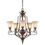Feiss KELHAM HALL FE-KELHAM-HALL5-UPLT Lustre 5x60W/E14