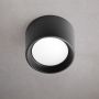 Fumagalli Livia FMG-LIVIA160-BLK Spot en saillie 1x10W/GX53 6500K-4000K-2700K 1290lm IP55