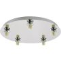 Dar Lighting Foley FOL5450-F Suspension 5x40w/G9 ip20