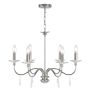 Elstead Lighting FINSBURY PARK FP6-POL-NICKEL Lustre 6x60W/E14
