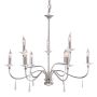 Elstead Lighting FINSBURY PARK FP9-POL-NICKEL Lustre 9x60W/E14