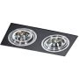 AZzardo SIRO AZ0772 Spot encastré 2x50W/GU10 ES111