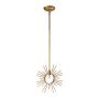 Gilded Nola Sun King GN-SUN-KING-P-G Suspension lumineuse 1x60 W/E27