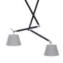 AZzardo ZYTA AZ1846+AZ2601 Lampe de plafond 2x60W/E27 IP20