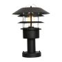 Elstead Lighting HELSINGOR HELSINGOR-PED-BK Lampe sur pied 1x60W/E27 IP44