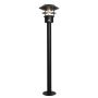 Elstead Lighting Helsingor HELSINGOR-PIR-BOL-BK Lampe sur pied 1x60 W/E27 ip44