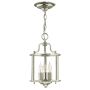 Elstead Lighting GENTRY HK-GENTRY-P-S-PN Suspension lumineuse 3x60W/E14