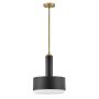 Hinkley Lighting Cedric HK-CEDRIC-P-M-BK Suspension lumineuse 2x60W/E27 IP20