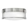 Hinkley Lighting COLBIN HK-COLBIN-F-S-BN Plafonnier 2x60W/E27