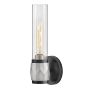 Hinkley Lighting Ellison HK-ELLISON1-BK-BN Applique murale 1x40W/E27 IP44