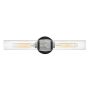 Hinkley Lighting Ellison HK-ELLISON2-BK-BN Applique murale 2x40W/E27 IP44