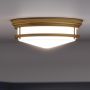 Hinkley Lighting HADLEY HK-HADLEY-F-BR Plafonnier 3x60W/E27