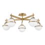 Hinkley Lighting Hollis HK-HOLLIS-5-O-HB Lampe de plafond 5x40 W/E14 ip44