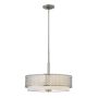 Hinkley Jules HK-JULES-3P-BN Suspension lumineuse 3x60W/E27