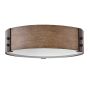 Hinkley Lighting Sawyer HK-SAWYER-F-M-SQ Plafonnier 3x40W/E14 IP44