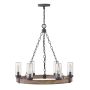 Hinkley Lighting Sawyer HK-SAWYER6-SQ Suspension lumineuse 6x40W/E14 IP44