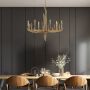 Hinkley Lighting SPYRE HK-SPYRE6C-CPG Lustre 6x60W/E14