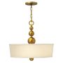 Hinkley Lighting ZELDA HK-ZELDA-P-B-VS Lustre 3x60W/E27