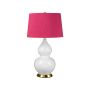 Elstead Lighting Isla ISLA-AB-TL-CRANBERRY Lampe de table 1x60 W/E27