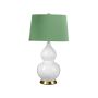 Elstead Lighting Isla ISLA-AB-TL-GREEN Lampe de table 1x60 W/E27