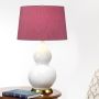 Elstead Lighting Isla ISLA-AB-TL-PURPLE Lampe de table 1x60 W/E27