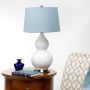 Elstead Lighting Isla ISLA-PN-TL-BLUE Lampe de table 1x60 W/E27