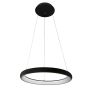 Italux ALESSIA 5280-840RP-BK-4 Suspension lumineuse 1x40W/LED 4000K 2200LM IP20