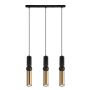 Italux ISIDORA PND-14290-3A-BK-BRO Suspension lumineuse 3x25W/GU10 IP20