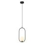 Italux LUPUS PND-3965-1-BK Suspension lumineuse 1x25W/G9 IP20