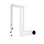 King Home FLUSSO WALL JD0032-3W Applique murale 1x3W/G9 3000K 240LM IP20