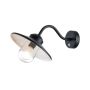 Elstead Lighting Klampenborg KLAMPENBORG-PIR-BK Applique murale 1x60W/E27 IP44