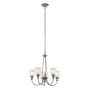 Elstead Lighting WAVERLY KL-WAVERLY5-CLP Lustre 3x60W/E27