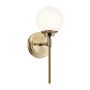 Kichler Benno KL-BENNO1-CPZ Applique murale 1x3W/G9 3000K 300lm IP44