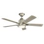 Kichler Colerne KLF-COLERNE-52-BN Ventilateur 1x10W/LED 3000K 1116 lm IP20