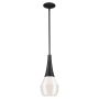 Kichler Deela KL-DEELA-P-BK Suspension lumineuse 1x60W/E27 IP20