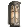 Kichler FRANCEASI KL-FRANCEASI-M Applique murale 1x60W/E27 IP44