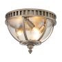 Kichler Halleron KL-HALLERON-F-BU Plafonnier 3x40W/E14 IP44