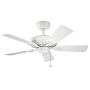 Kichler KEVLAR KLF-KEVLAR-42-WHT Ventilateur IP44