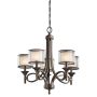 Kichler LACEY KL-LACEY5-MB Lustre 5x60W/E14