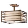 Kichler MOXIE KL-MOXIE-SF Lampe de plafond 2x60W/E27