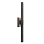 Kichler Nocar KL-NOCAR-L-BK Applique murale 1x39W/LED 3000K 1800lm IP44