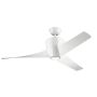 Kichler Phree KLF-PHREE-56-WHT Ventilateur 1x10W/LED 3000K 1116 lm IP20