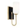 Kichler Solia KL-SOLIA-1W-CPZB Applique murale 1x3W/G9 3000K 300lm IP44