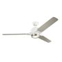 Kichler Zeus KLF-ZEUS-60-WHT Ventilateur 1x10W/LED 3000K 1116 lm IP20
