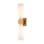 Elstead Lighting Kristy KRISTY-2WB-DG-OPAL Applique murale 2x4W/G9 3000K 800lm IP44