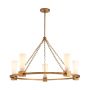 Elstead Lighting Kristy KRISTY5-DG-OPAL Lustre 5x40W/E27 IP20