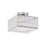 Light Prestige Vetro LP-2910/1C CH square Plafonnier 1x15W/E27 IP20