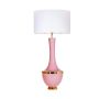 4Concepts TROYA ROUGE L232270302 Lampe de table 1x60W/E27