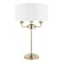 Laura Ashley Sorrento 3655967-Q Lampe de table 3x40W/E14 IP20